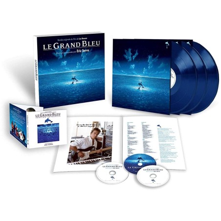 Coffret Collector Le Grand Bleu - VINYLE + CD + DVD + LIVRE