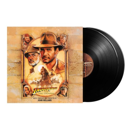 Indiana Jones and the Last Crusade - Original Motion Picture Soundtrack - Double Vinyle- Tirage limité