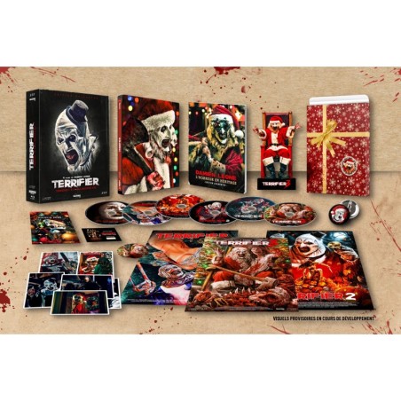 TERRIFIER - COFFRET COLLECTOR TRILOGIE - COMBO 2 UHD 4K + 4 BD - STEELBOOK - ÉDITION LIMITÉE & NUMÉROTÉE