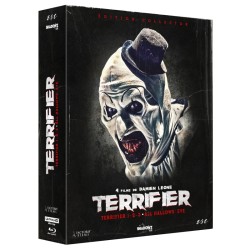 TERRIFIER - COFFRET COLLECTOR TRILOGIE - COMBO 2 UHD 4K + 4 BD - STEELBOOK - ÉDITION LIMITÉE & NUMÉROTÉE