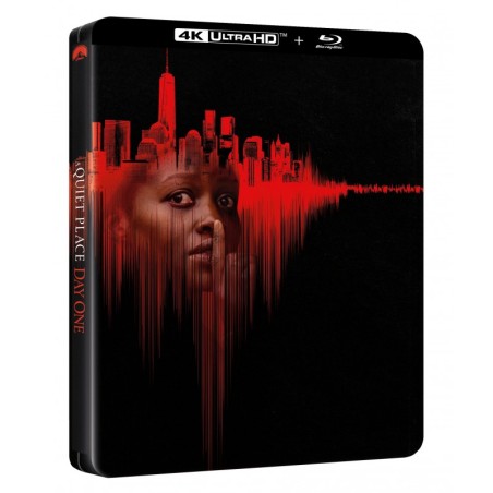 SANS UN BRUIT : JOUR 1 - COMBO UHD 4K + BD - STEELBOOK - EDITION LIMITEE