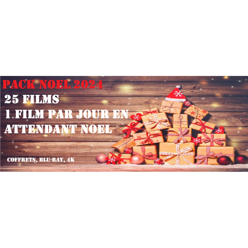 PACK D'AVANT NOEL 2024 - 25 FILMS EN ATTENDANT NOEL