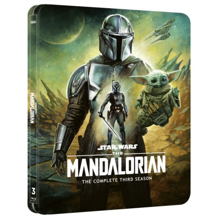 THE MANDALORIAN - SAISON 3 - COMBO 2 UHD 4K + 2 BD - STEELBOOK - EDITION LIMITEE