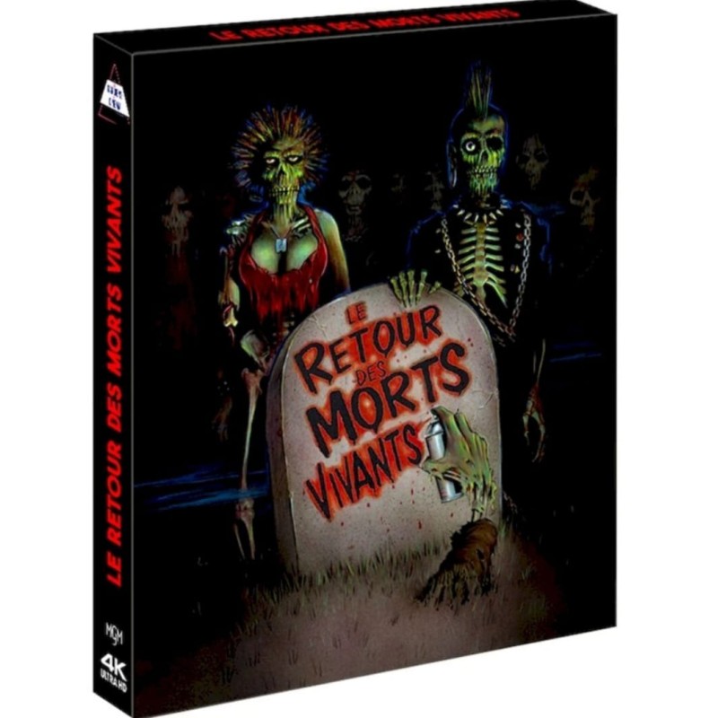 LE RETOUR DES MORTS VIVANTS – UHD 4K + Blu Ray – Coffret Collector