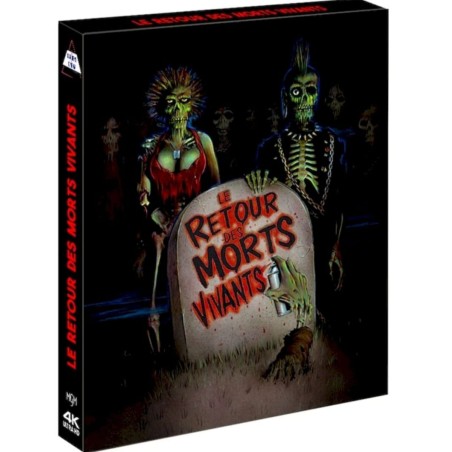 LE RETOUR DES MORTS VIVANTS – UHD 4K + Blu Ray – Coffret Collector