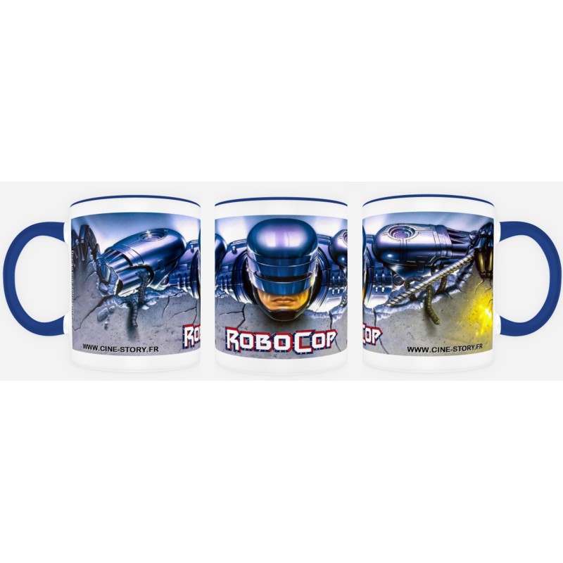 MUG CINE STORY & CINE RETRO GAME COLLECTION N°7 - ROBOCOP - EDITION LIMITEE