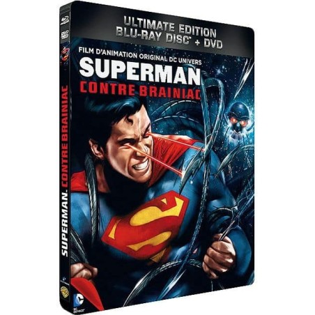 Superman contre Brainiac - Blu-ray + DVD - SteelBook