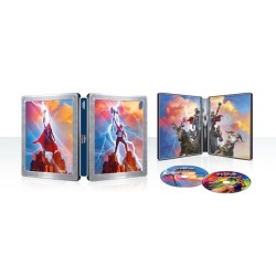 THOR : LOVE AND THUNDER, BLU RAY + 4K - STEELBOOK