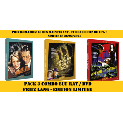 PACK 3 COMBO DVD / BLU RAY...