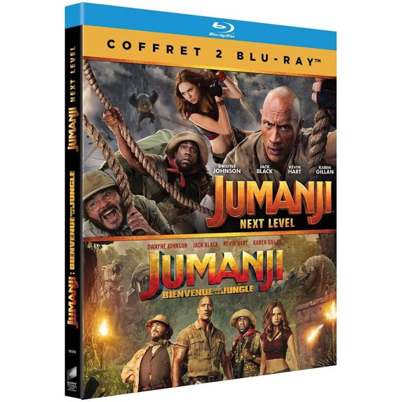 COFFRET - JUMANJI 2 FILMS - BR