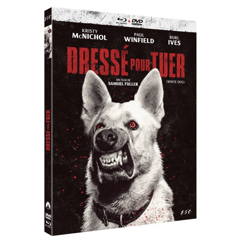 DRESSÉ POUR TUER (WHITE DOG) - COMBO DVD + BD - ÉDITION LIMITÉE