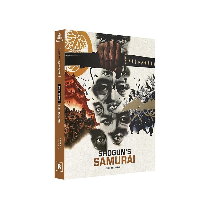 SHOGUN'S SAMURAI - MEDIAT BOOK - DVD + BLU RAY