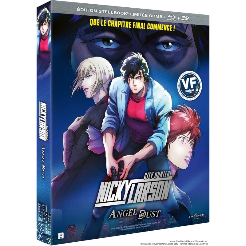 Nicky Larson – City Hunter: Angel Dust – Steelbook Combo Blu-Ray / DVD