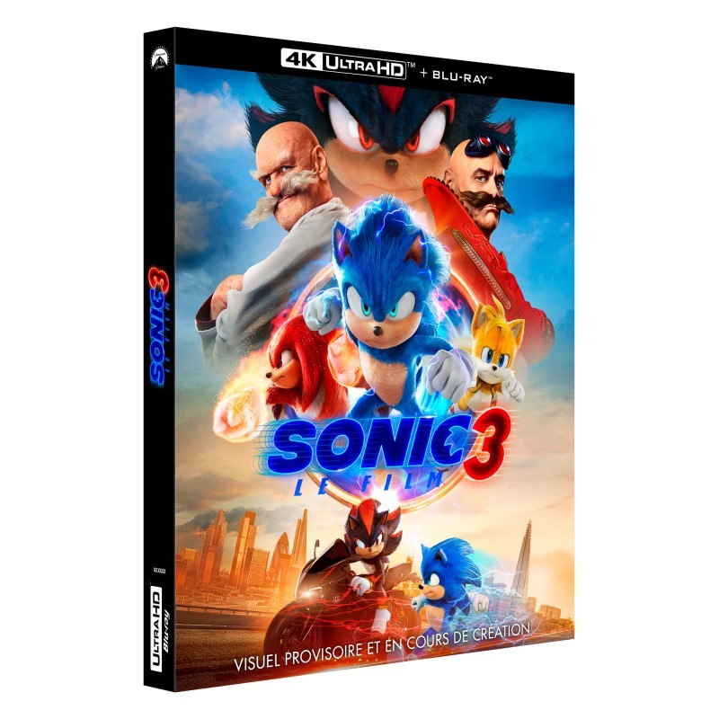 SONIC 3 - COMBO UHD 4K + BD