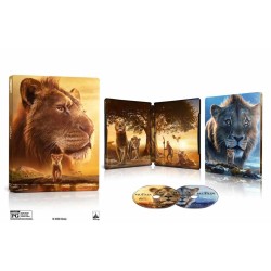 MUFASA : LE ROI LION - COMBO UHD 4K + BD - STEELBOOK - EDITION LIMITEE