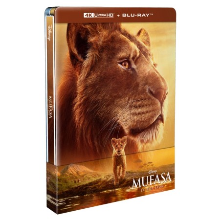 MUFASA : LE ROI LION - COMBO UHD 4K + BD - STEELBOOK - EDITION LIMITEE