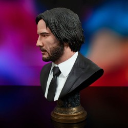 John Wick Legends in 3D buste 1/2 Chapter 2 -  Edition limitée à 1000 exemplaires et certificat d'authenticité.