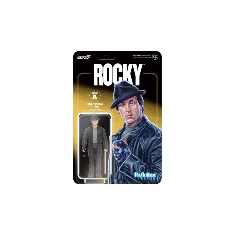 Rocky figurine ReAction Wave 03 Rocky Street (Rocky I) 10 cm