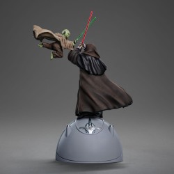 Star Wars statuette 1/10 Deluxe Art Scale Yoda vs Emperor Palpatine (CCXP Exclusive 2024) 31 cm