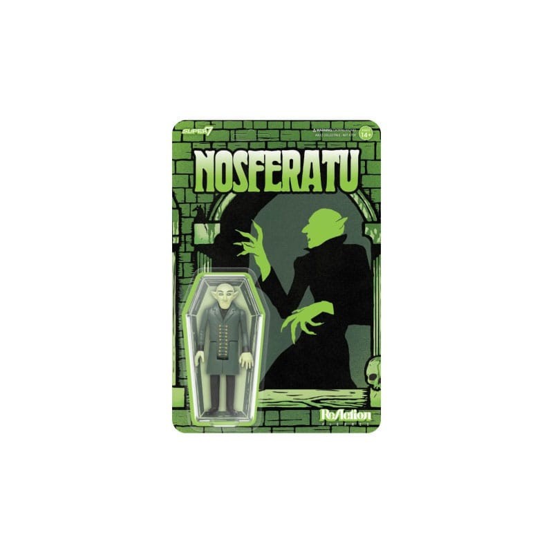 Nosferatu figurine ReAction Nosferatu (Film Poster) 10 cm