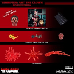 Terrifier figurine 1/12 Art the Clown Deluxe Edition 17 cm