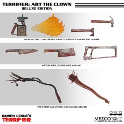 Terrifier figurine 1/12 Art the Clown Deluxe Edition 17 cm