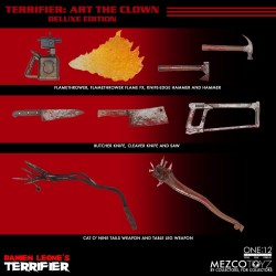 Terrifier figurine 1/12 Art the Clown Deluxe Edition 17 cm