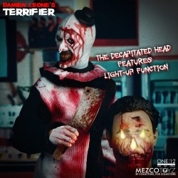 Terrifier figurine 1/12 Art the Clown Deluxe Edition 17 cm