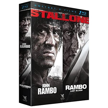 JOHN RAMBO + RAMBO LAST BLOOD - Coffret Blu-ray