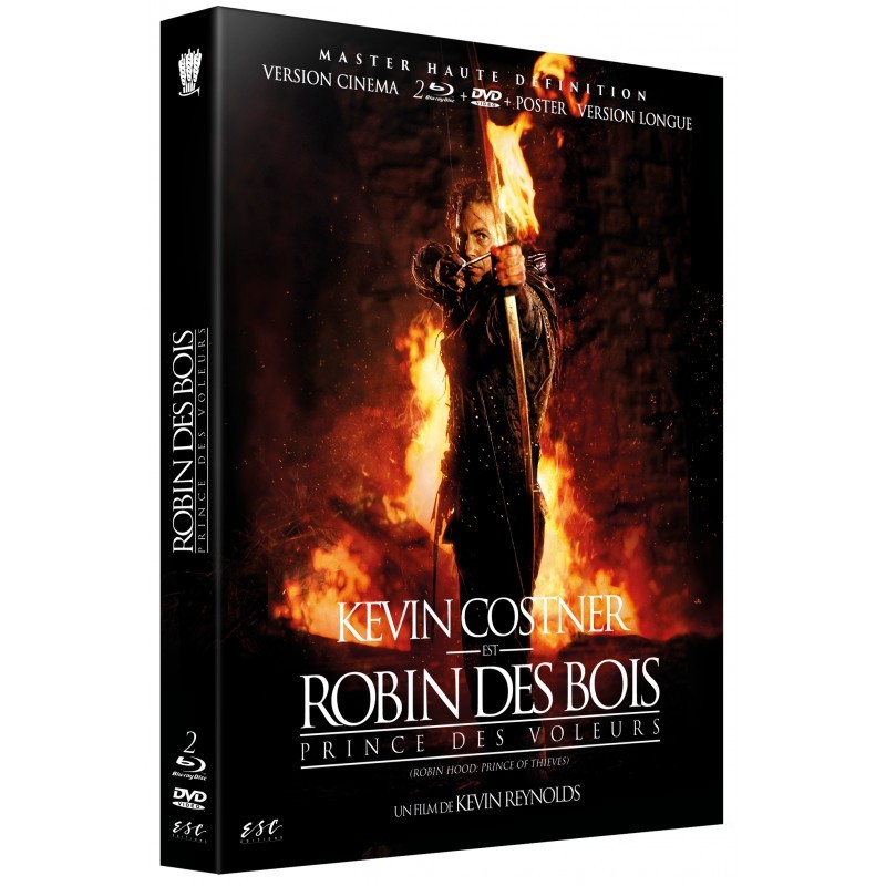 ROBIN DES BOIS, PRINCE DES VOLEURS - Combo DVD + BR - EDITION LIMITEE