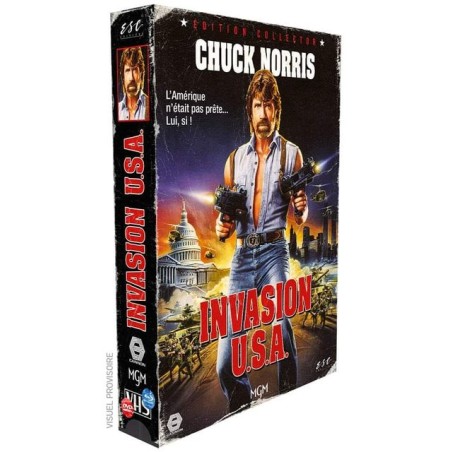 INVASION U.S.A. - COMBO DVD + BR - VHS-BOX - EDITION LIMITEE