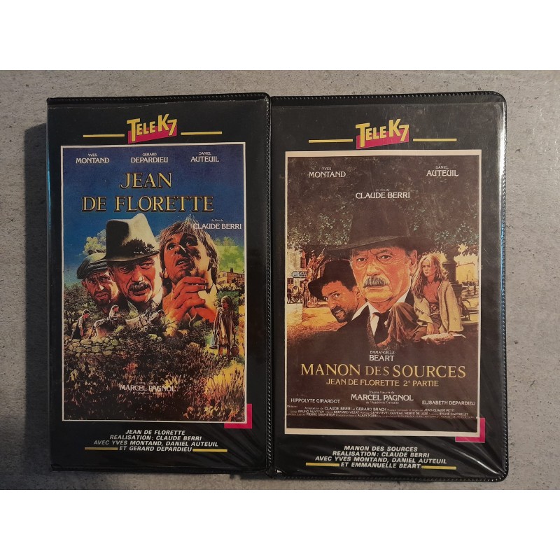 VHS VINTAGE - JEAN DE FLORETTE & MANON DES SOURCES