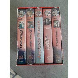 L'ARME FATALE 1,2,3,4 + Archives fatales - COFFRET VHS