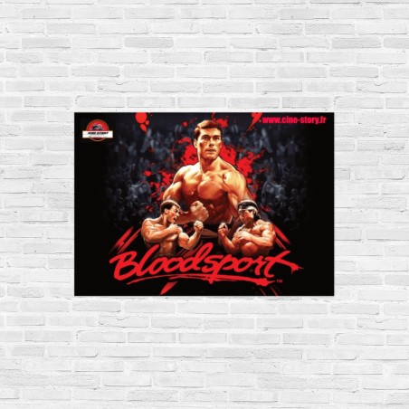 AFFICHE N° 8 - BLOODSPORT - COLLECTION CINE STORY - EDITION LIMITEE