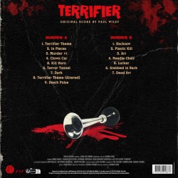 TERRIFIER - ORIGINAL SCORE BY PAUL WILEY - VINYLE - EDITION LIMITEE