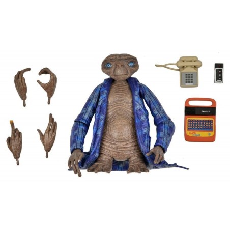 FIGURINE E-T L’EXTRA-TERRESTRE ULTIMATE TÉLÉPATHIQUE 40TH - 11 CM NECA