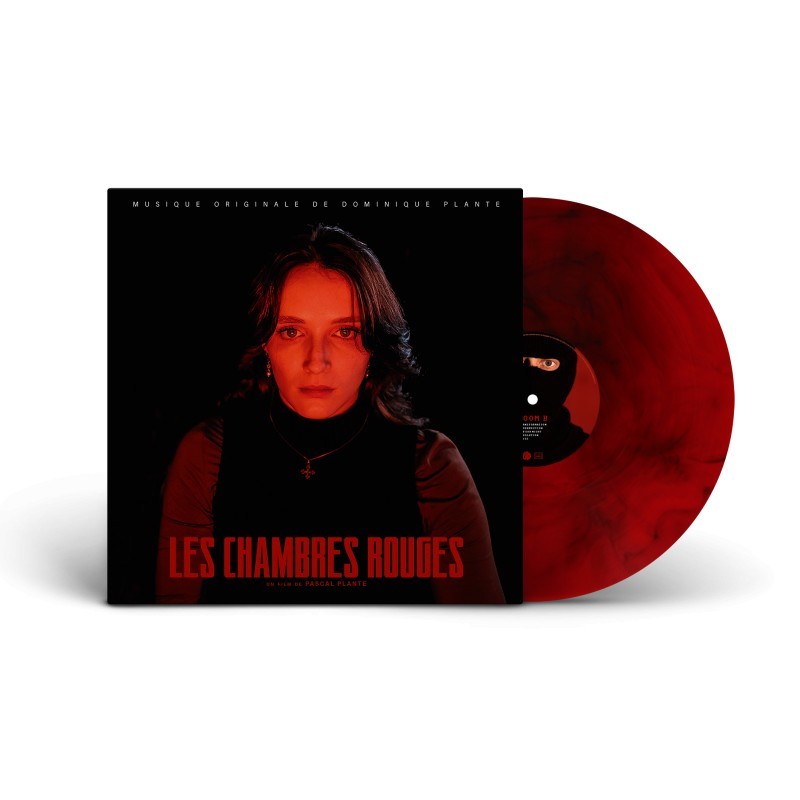 LES CHAMBRES ROUGES - MUSIQUE ORIGINALE DE DOMINIQUE PLANTE - VINYLE - EDITION LIMITEE