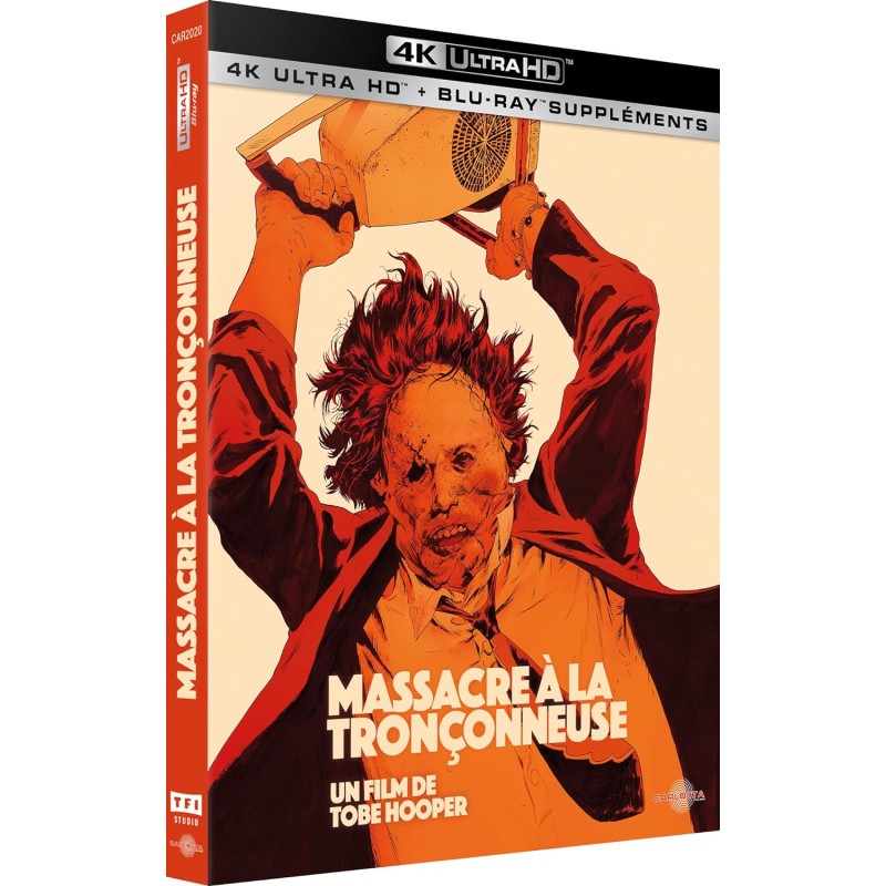 MASSACRE À LA TRONÇONNEUSE - 4K UHD + BLU RAY BONUS