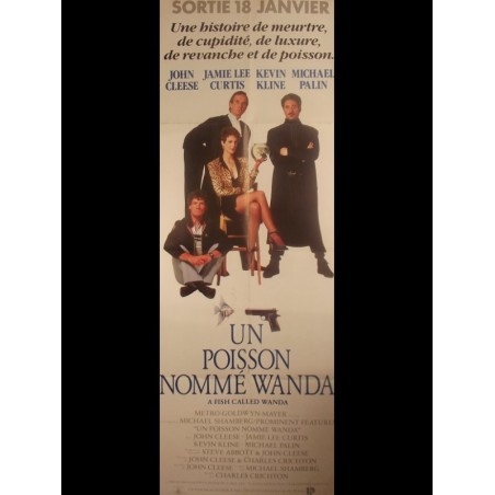 AFFICHE VIDEO-CLUB - UN POISSON NOME WANDA  - 60 / 120