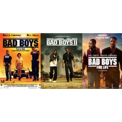 BAD BOYS - COFFRET COLLECTION 4 FILMS - BAD BOYS / BAD BOYS II / BAD BOYS FOR LIFE / BAD BOYS : RIDE OR DIE - 4 BD