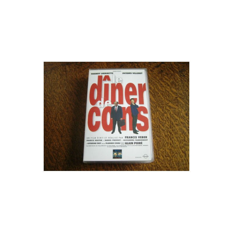 LE DÎNER DE CONS - VHS