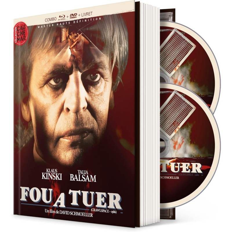 FOU A TUER - Digibook - DVD + BLU RAY + Livret